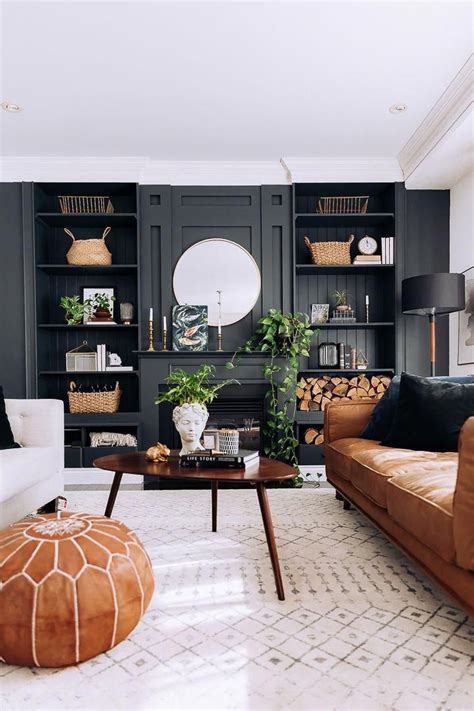Loading Open Living Room Design Black Living Room