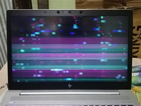 Hp Elitebook Laptop Makes This Screen After Being Idle For Sometime