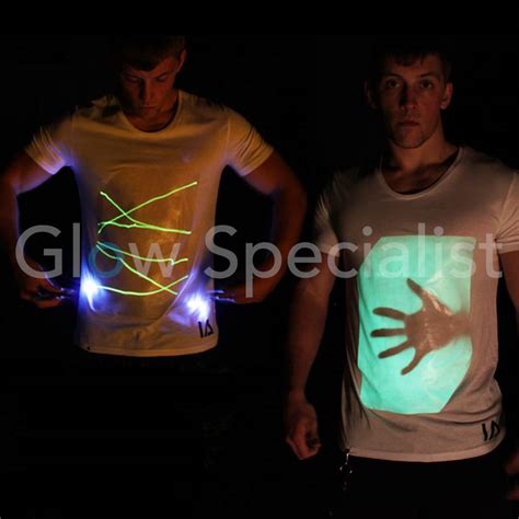Interactive Glow In The Dark T Shirt Glow Specialist