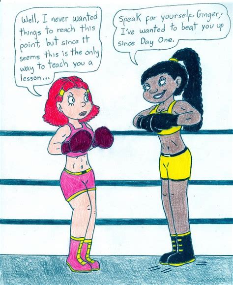 Boxing Ginger Vs Miranda By Jose Ramiro On Deviantart