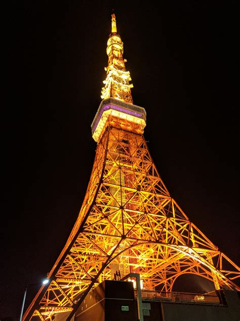 Tokyo Tower At Night March 2017 3036x4048 Oc Rimagesofjapan