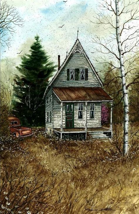 Pin By Earl Wilkerson On Paintings Places And Things Old Farm Houses