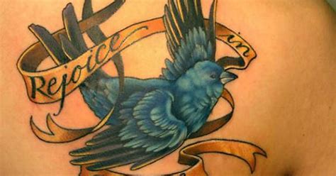 Blue Bird Tattoo On Shoulder Back By Phedre Imgur