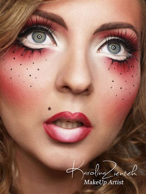Karolina Zientek Makeup Blog With Images Doll Makeup Halloween
