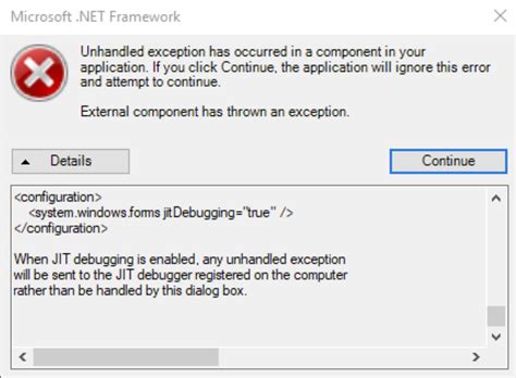 Windows An Unhandled Microsoft Net Framework Exception Occurred In Hot Sex Picture