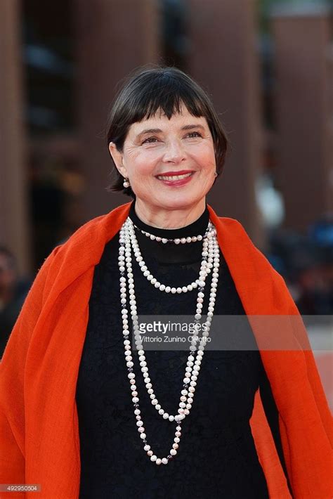 Isabella Rossellini Walks The Red Carpet During The 10th Rome Film Fest