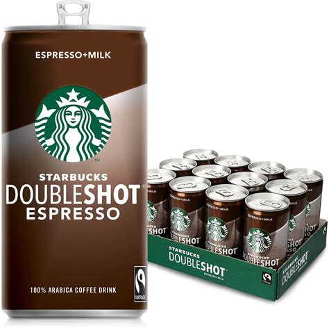 Starbucks Doubleshot Espresso Coffee Drink Can 12 X 200ml