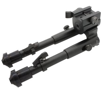 Tactical Rifle Bipod Button Lock 75 To 9 Adjustable Qd Picatinny Rail