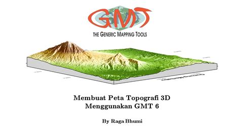 Membuat Peta Topografi D Menggunakan Gmt Youtube