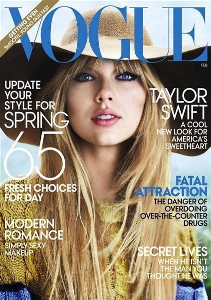 Heres Taylor Swifts First Vogue Cover Taylor Swift Vogue Covers