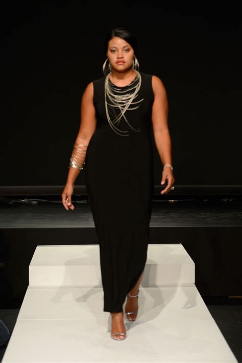 A Plus Size Look At The Fashion Law Institute Fashion Show Credit Getty