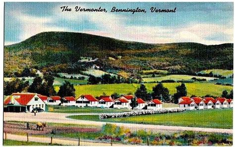 Vintage Vermont Postcard The Vermonter Near Bennington Unused