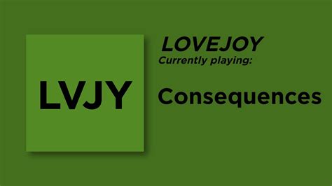 Lovejoy Consequences Extended Version Youtube