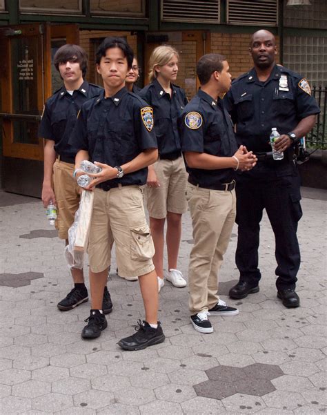 Nypd Law Enforcement Explorers Youthfulness Theeerin Flickr