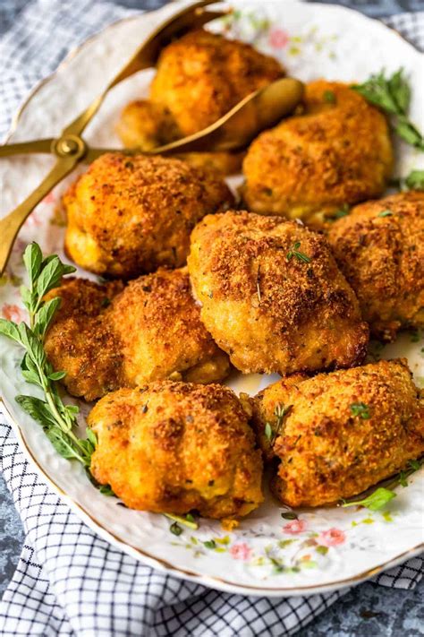 We have never been disappointed. Parmesan Crusted Chicken (Oven Fried) - Easy Chicken ...