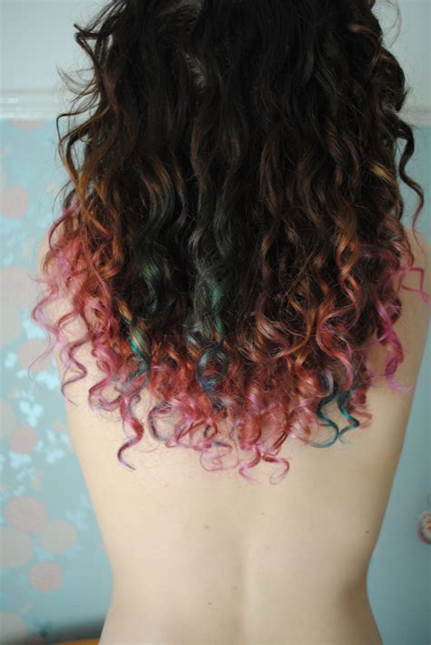 Oooohh I Have Curly Hair And Wasnt Sure About Dip Dying