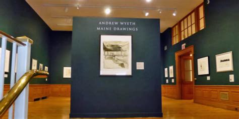 Andrew Wyeth Exhibit Farnsworth Museum Rockland Maine Notable Travels