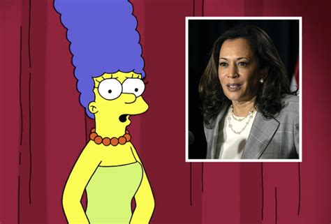 Video Marge Simpson Responds To Kamala Harris Voice Criticism Tvline