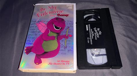 Be My Valentine Love Barney 2000 Screener Vhs Youtube