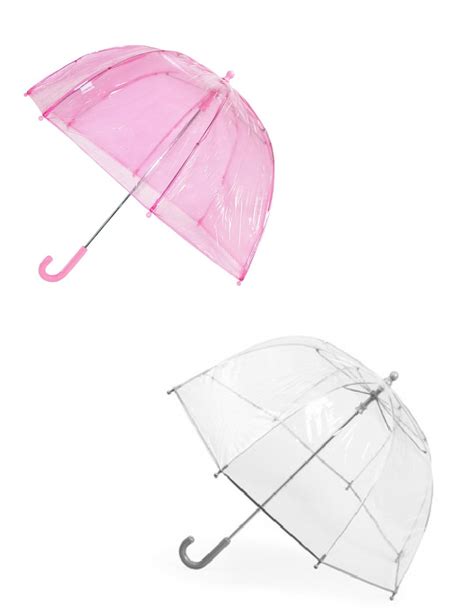 Kids Clear Bubble Umbrella Pack Of 2 By Totes Isotoner