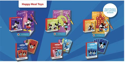 Walt Disney World X Happy Meal Toys Revealed