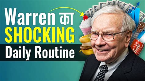 Warren Buffett Daily Schedule And Routine Daily Routines Of