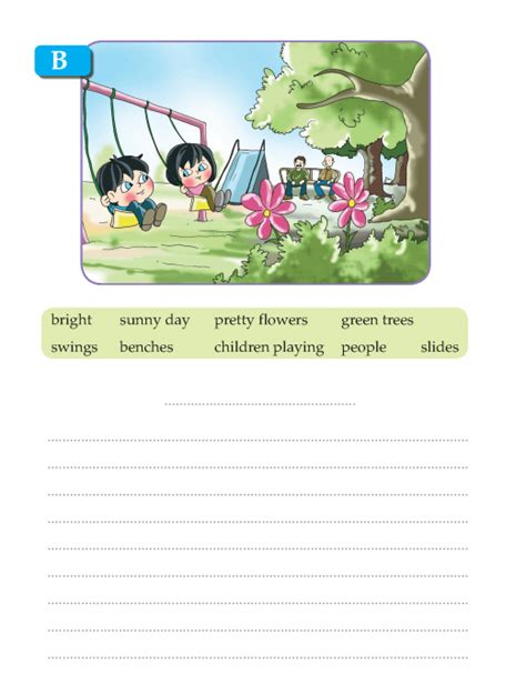 Sentence formation should be simple and catchy so that the composition retains its interest in the eyes of the reader. Writing skill -grade 3 - picture composition (4) (With ...