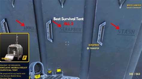 Enclave Mobile Relay Survival Tent Fallout 76 Best Stuff Youtube