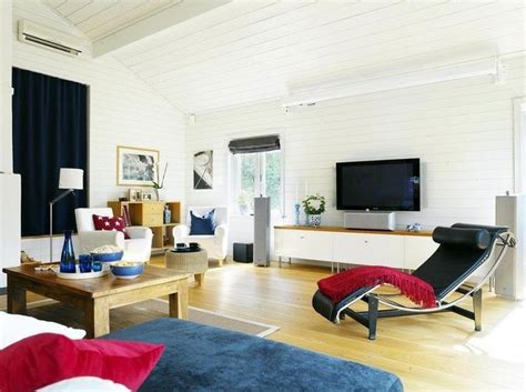 Scandinavian Living Room Entertainment Setups Vardagsrum Design Vitt