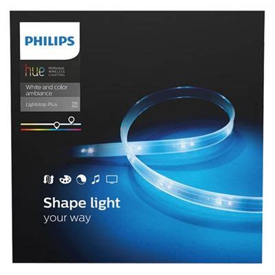 You are now visiting the philips lighting website. Philips Under Cabinet Light 800540 Hue LightStrip Plus ...