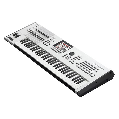 Yamaha Motif Xf6 Keyboard Workstation Limited Edition White Ex Demo