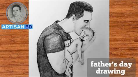 Maybe you would like to learn more about one of these? How To Draw Father's Day Drawing || Easy way to draw ...