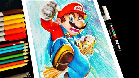 Super Smash Bros Ultimate Mario Drawing Smash Bros Bodemawasuma