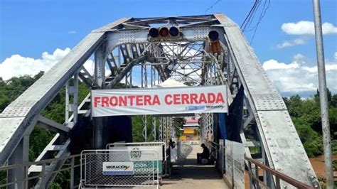 Migración Colombia Frontera Con Venezuela Seguirá Cerrada Hasta El 1 D