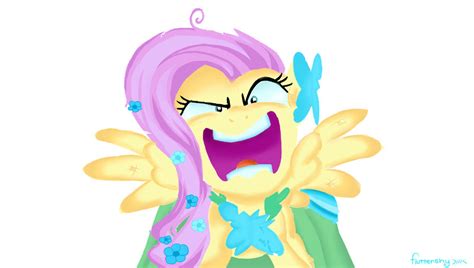 Angry Fluttershy By Flutter Chi On Deviantart