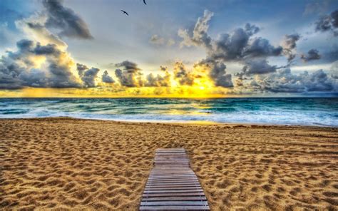 Beach Full Hd Wallpaper And Background Image 2560x1600