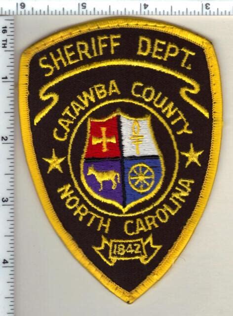 Catawba County Sheriffs Dept North Carolina Shoulder Patch From