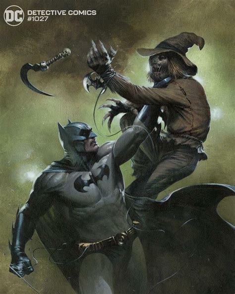 Batman Vs Scarecrow By Gabriele Dellotto Batman Comic Art Batman