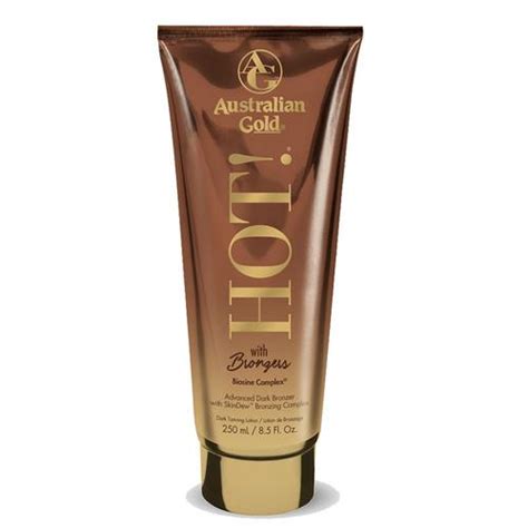 Australian Gold Hot With Bronzers Sunbed Accelerator Lotion Sun And