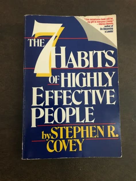 THE 7 HABITS of Highly Effective People-Stephen R. Covey-Paperback ...
