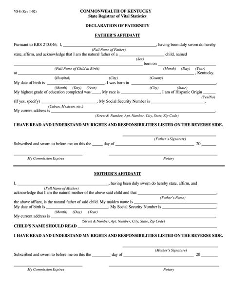 How To Add Father To Birth Certificate Ky Fill Out And Sign Online Dochub