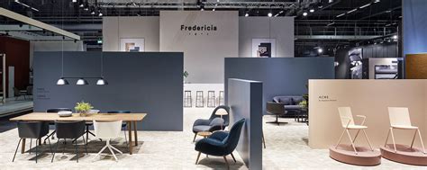 Fredericia Furniture Exhibition Stand At Sff By Ambiente