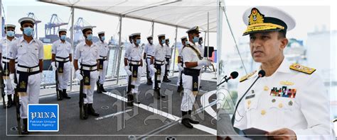 Induction Ceremony Of Pakistan Navy Ship Tabuk Held At Karachi Dn