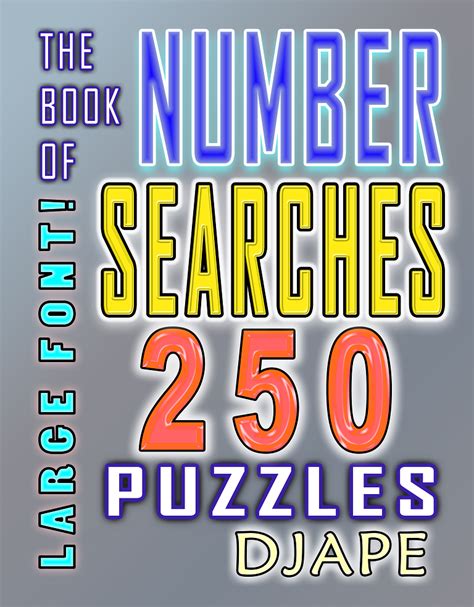 Lots Of Number Search Puzzles In This Book Dp