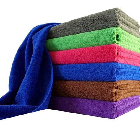 plain microfiber cleaning towel for hotel quantity per pack 10 at rs 200 piece in mumbai