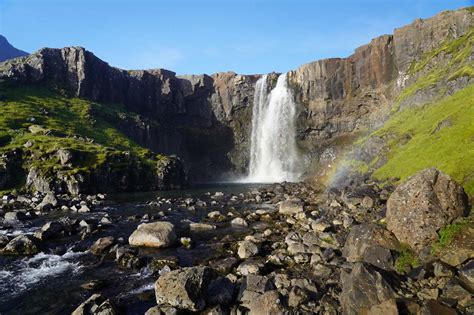 Gufufoss The Biggest Waterfall Flowing To Seyðisfjörður