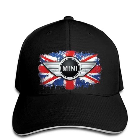 Mini Cooper Union Jack British Car Logo New Baseball Cap Mens