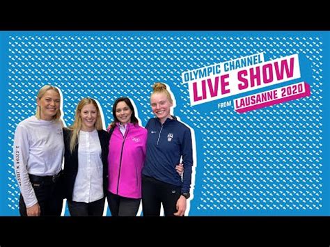 Par bauvan le 15/03/2020 à 08:30. Day 2 - Olympic Channel Live Show ft. Nathalie Pechalat & Grace Staberg | Lausanne 2020 - YouTube