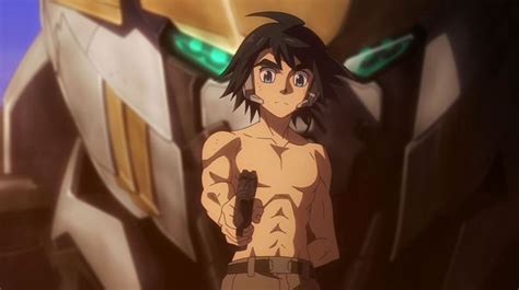 Mikazuki and orga are thrust into a new conflict. Mikazuki Augus | Animated Muscle Men Wiki | FANDOM powered ...