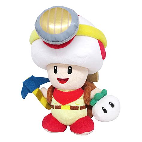 Toy Super Mario Plush Captain Toad Standing 9 Nintendo